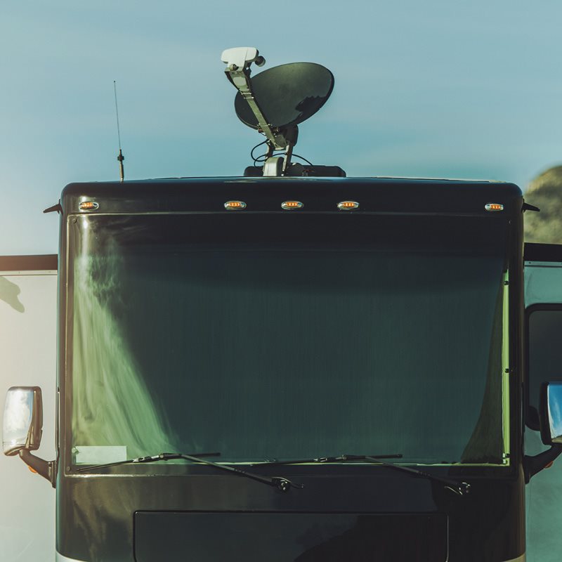 MONTAGGIO ANTENNA SAT.